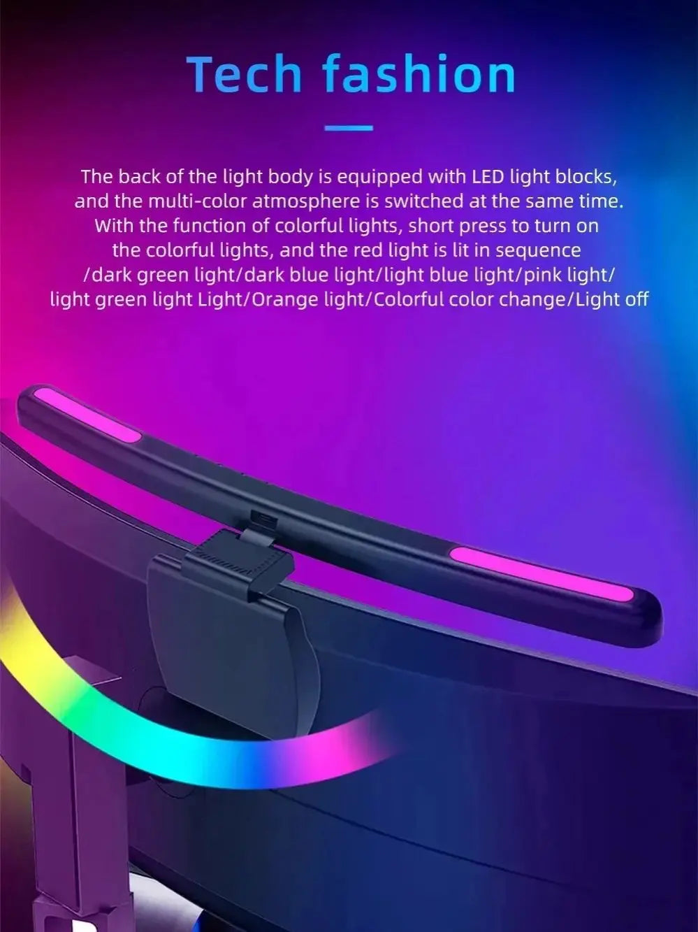 Voltex Monitor Light Bar (Curved)