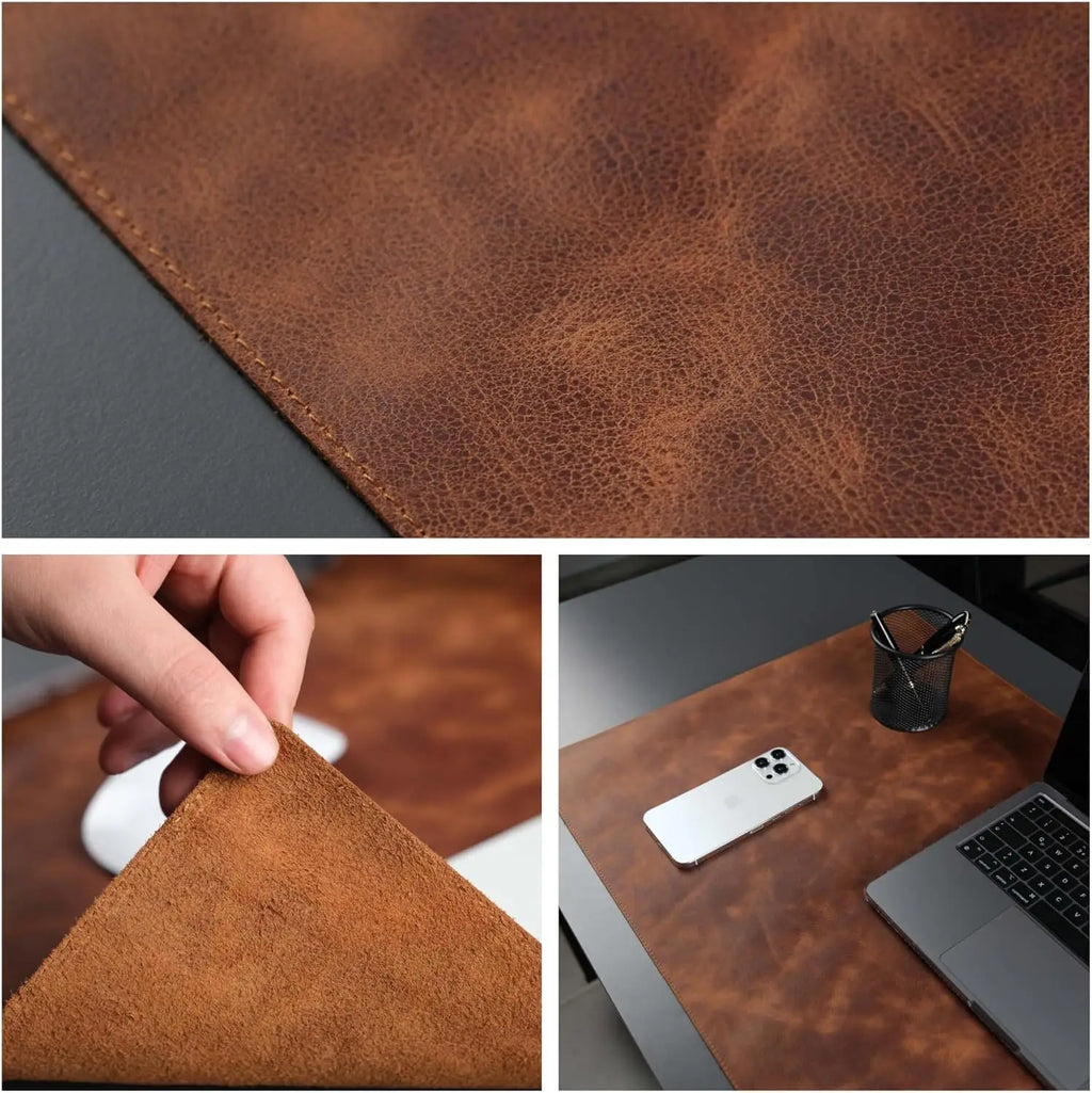 Voltex Leather Desk Pad