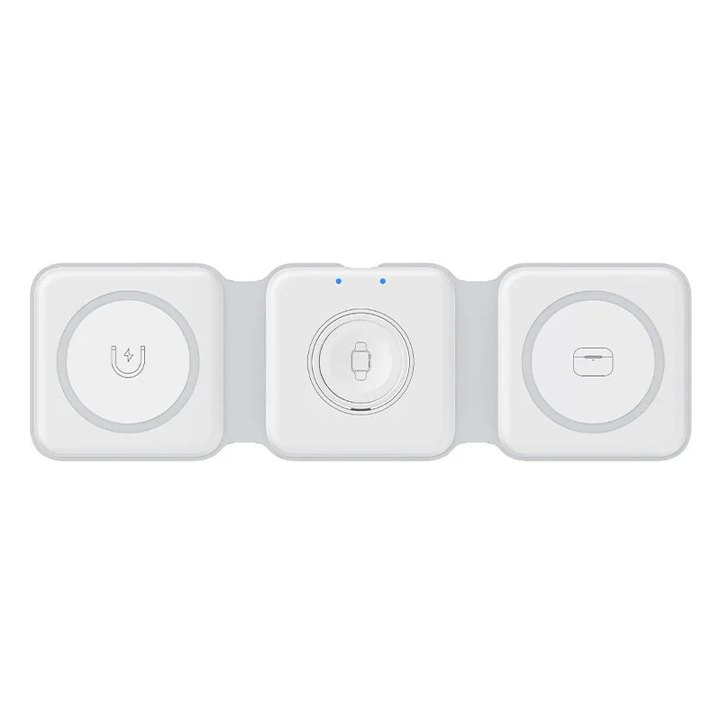 Voltex 3-in-1 Foldable Wireless Charger (15W/3W)