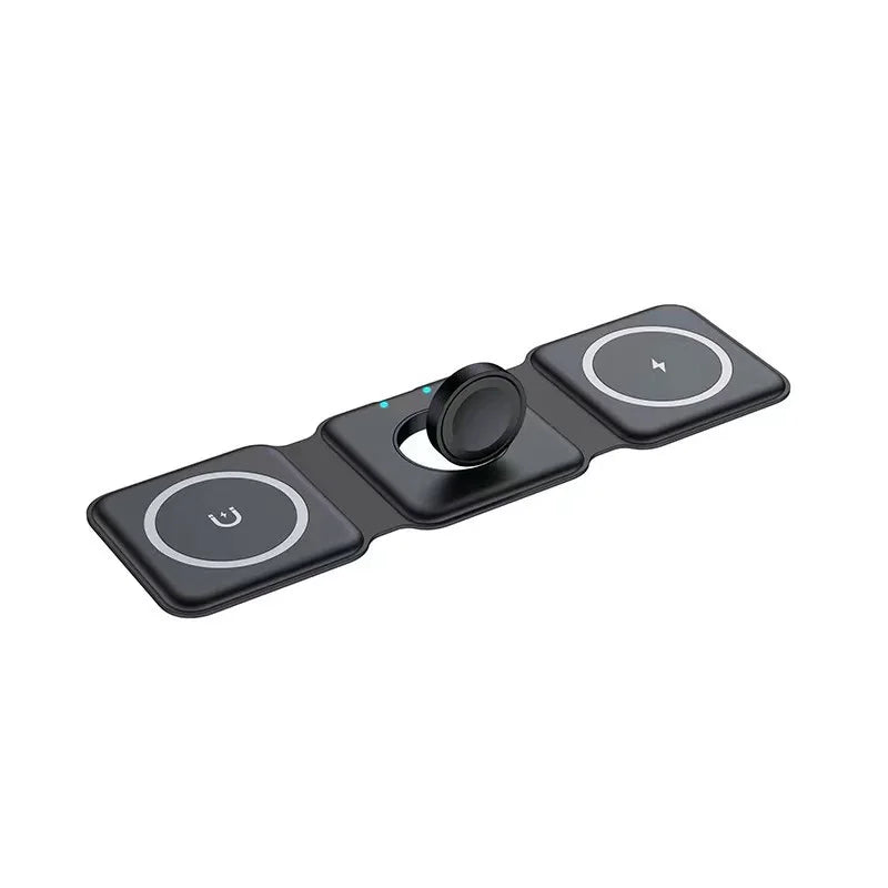 Voltex 3-in-1 Magnetic Folding Wireless Charger (15W)
