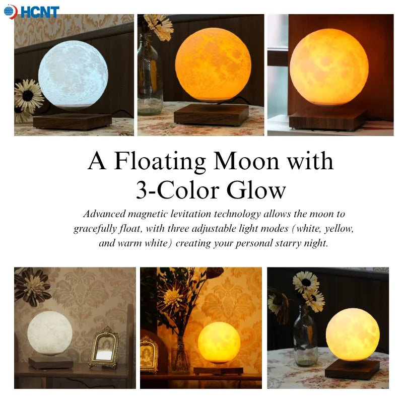 Voltex Levitating Moon Lamp