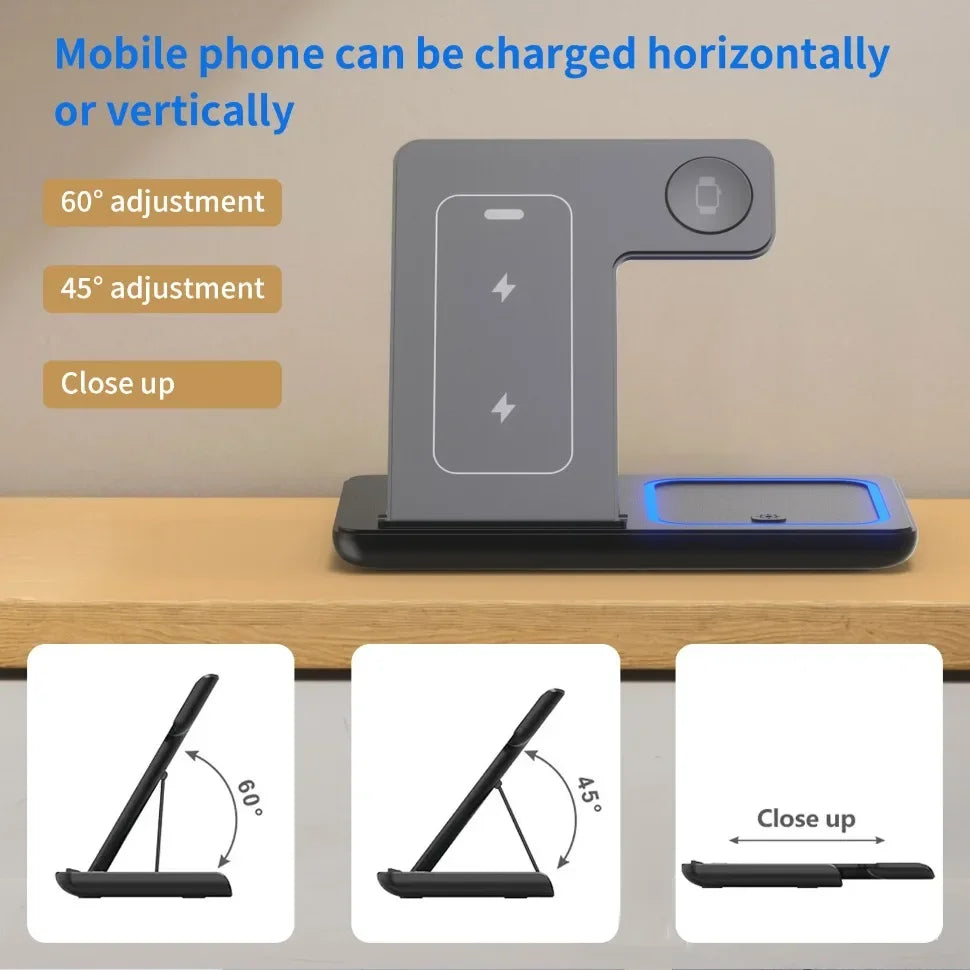 Voltex 3-in-1 Wireless Charger