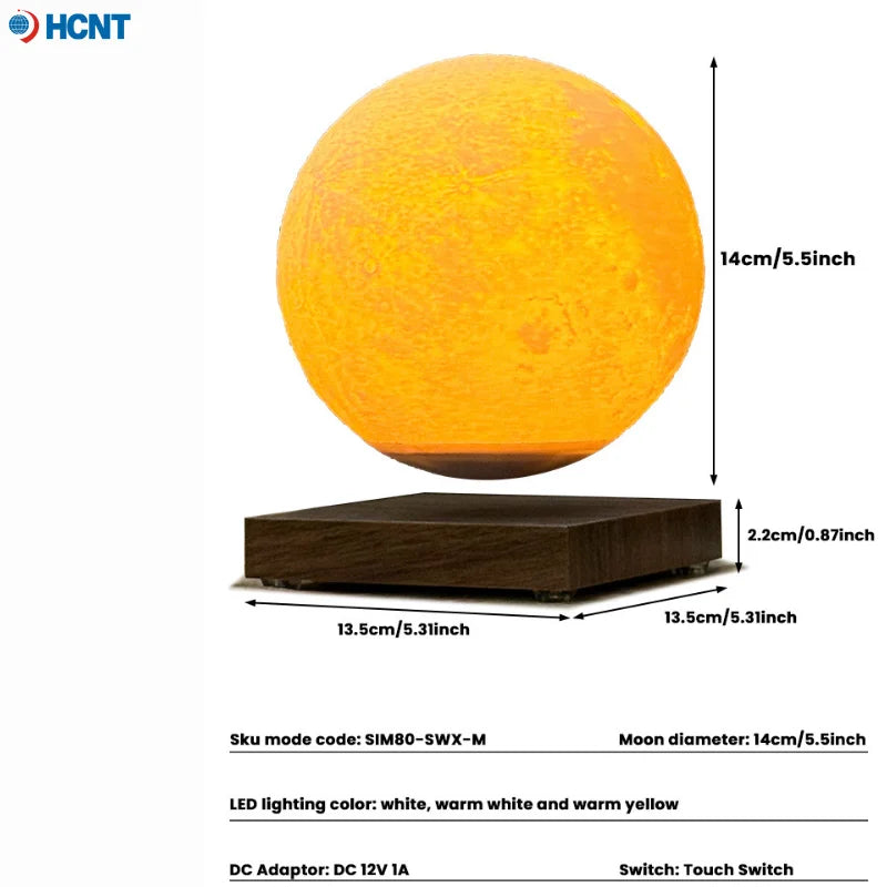Voltex Levitating Moon Lamp