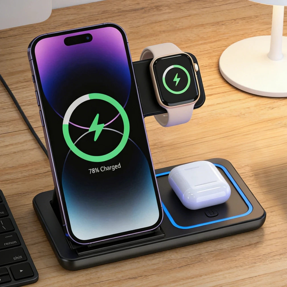 Voltex 3-in-1 Wireless Charger
