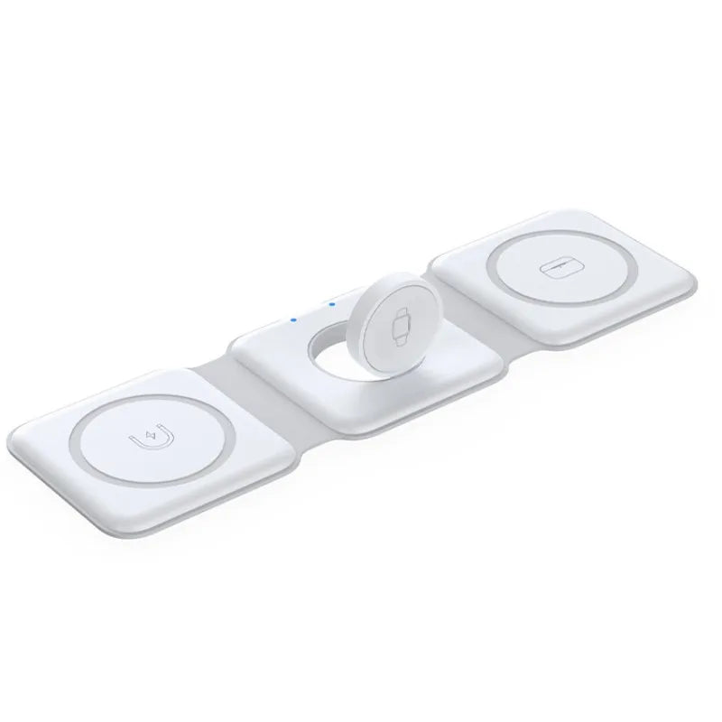Voltex 3-in-1 Foldable Wireless Charger (15W/3W)