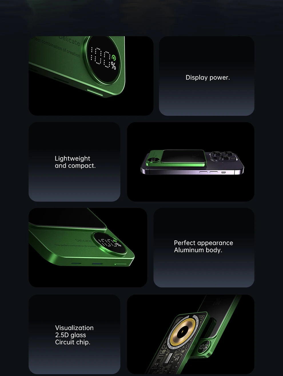 Voltex Transparent Magsafe Power Bank (15W)