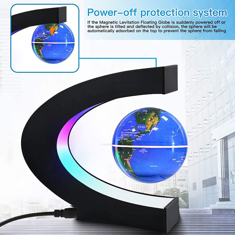Voltex Minimalist Floating Globe