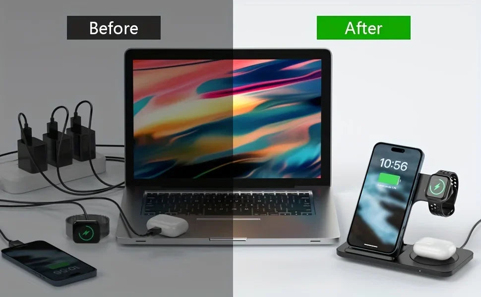 Voltex 3-in-1 Wireless Charger