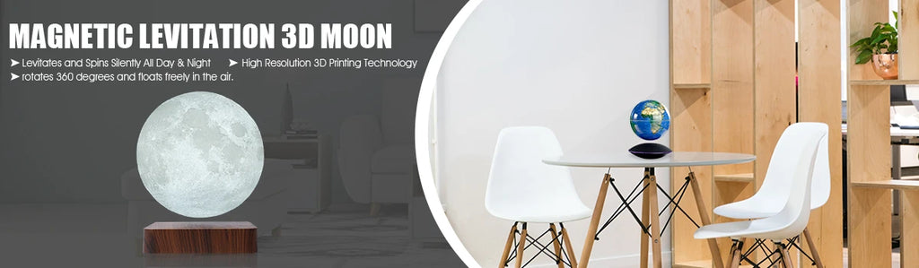 Voltex Levitating Moon Lamp