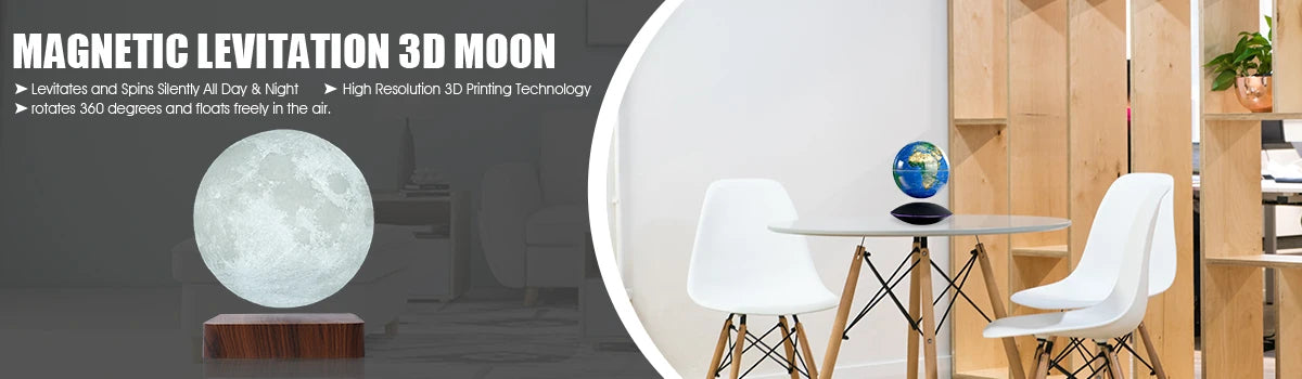 Voltex Levitating Moon Lamp